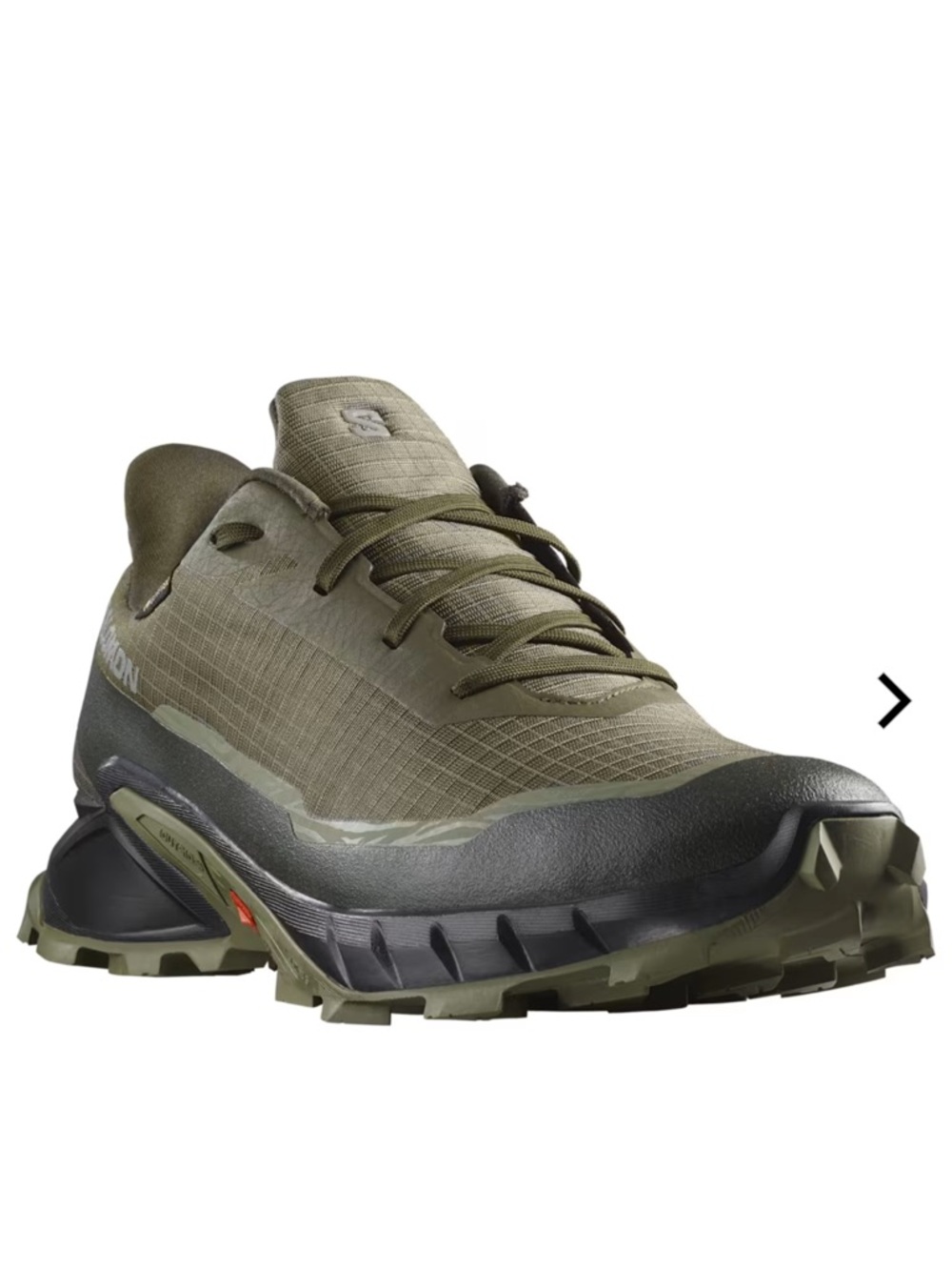 Salomon Men's Olive Green Trail Running Shoe 10